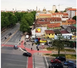 Novi Sad - LED Ekran - Futoška pijaca 2