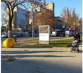 Novi Sad - CityLight - Bul. oslobođenja - Merkator VU