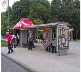Novi Sad - Autobuska stajališta - Bulevar Mihajla Pupina, Dunavski park
