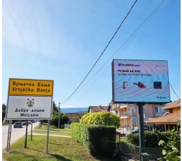 Vrnjačka Banja - LED Ekran - Kneza Miloša ZP
