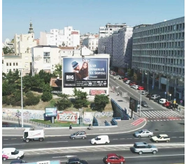 Beograd - Fasadna Reklama - Brankova i Pop Lukina N